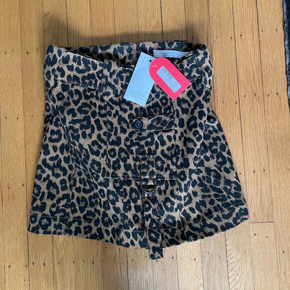 Rokh Tan Utility Miniskirt, size 0, NWT - Picture 5 of 5